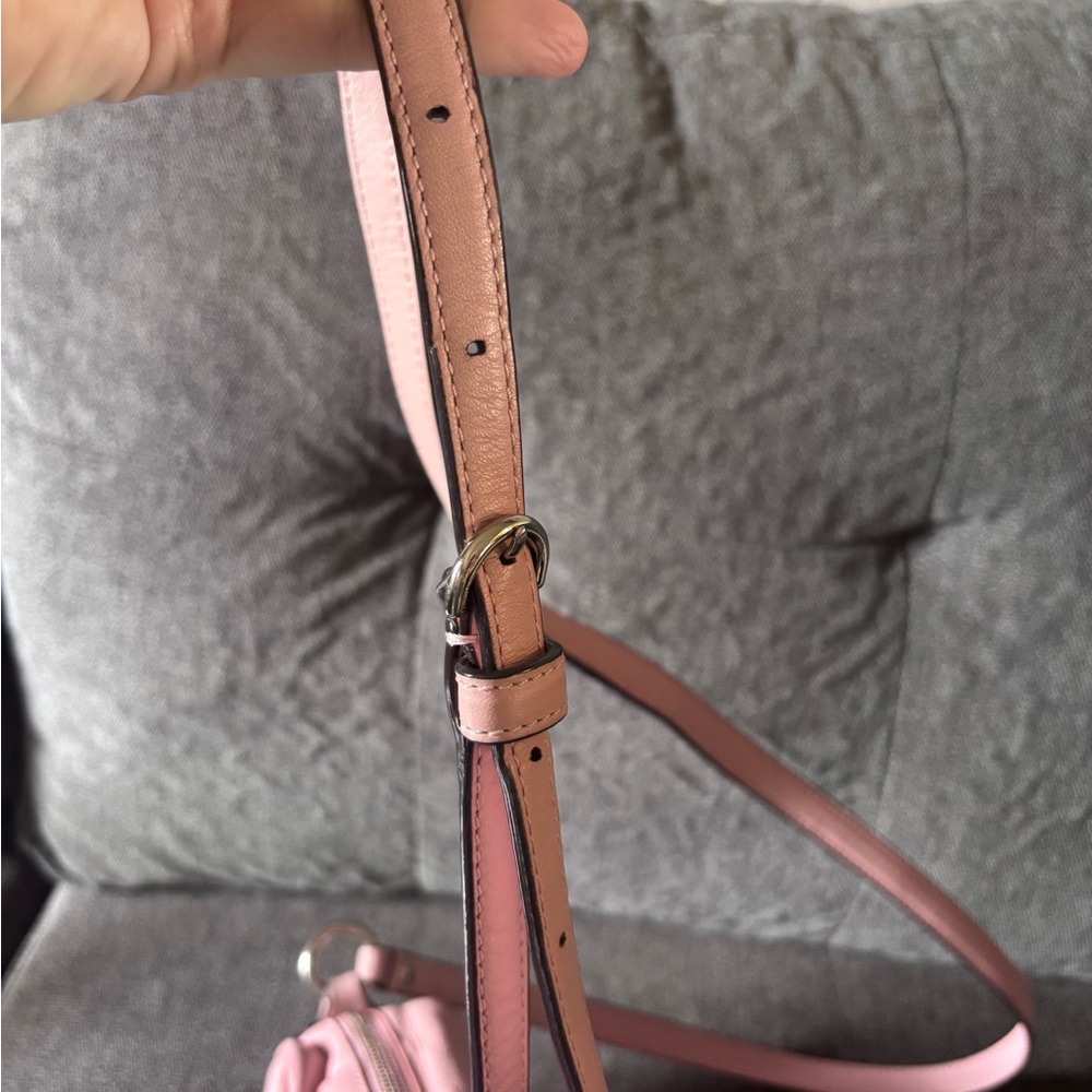 Coach Pink Leather Crossbody Bag - Picture 5 of 9